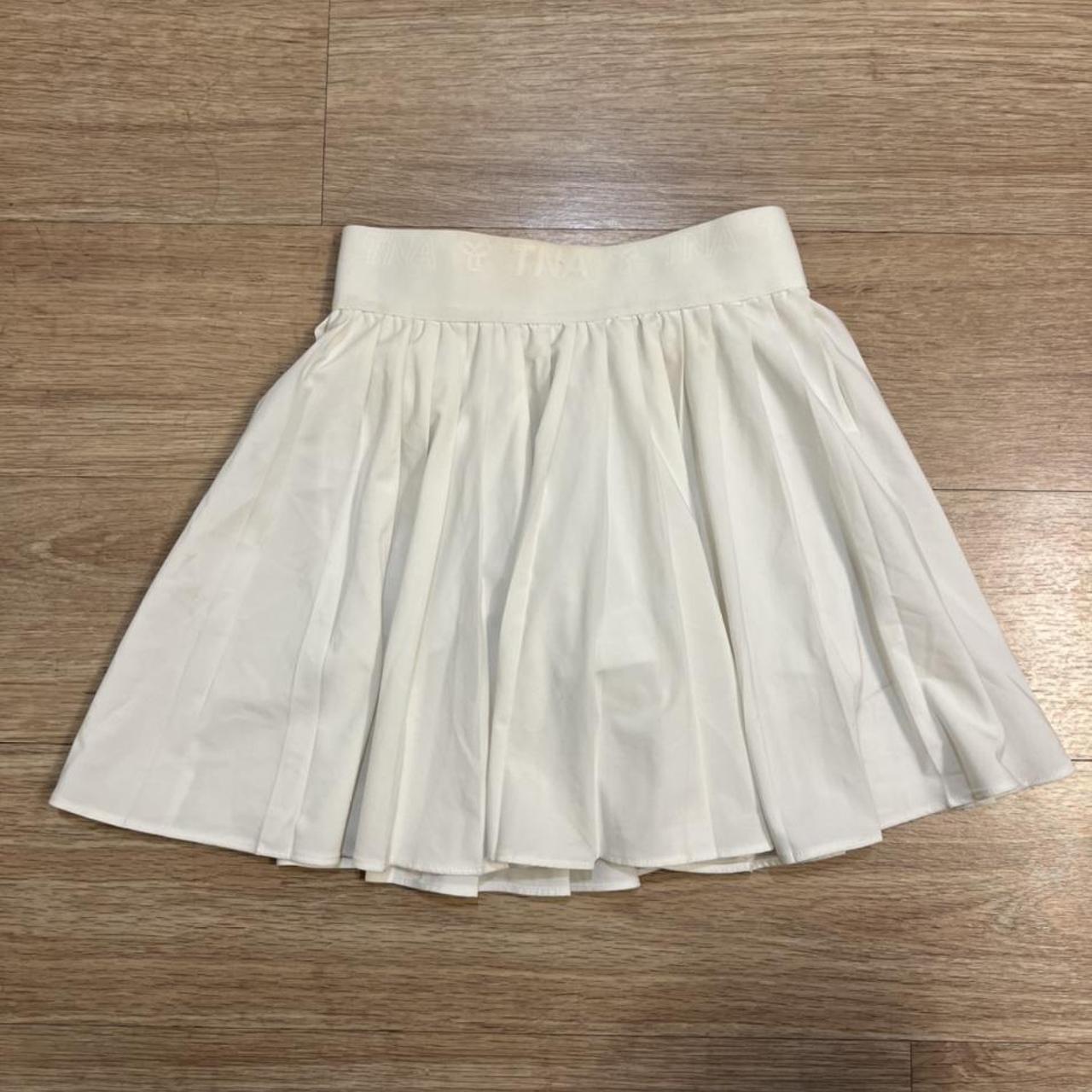 Aritzia TNA white tennis skirt. Size 2XS. Depop