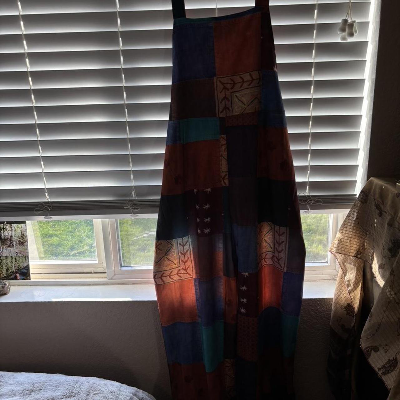 Women's Romper - Multi - L – Patchwork style romp… - image 1