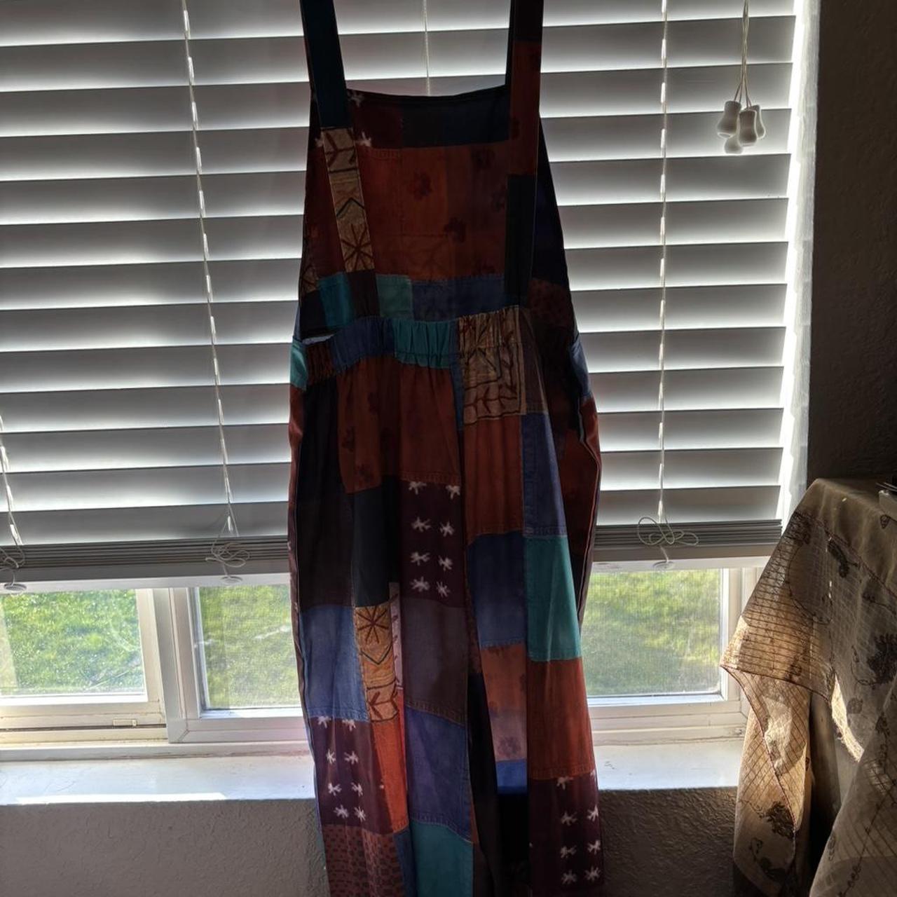 Women's Romper - Multi - L – Patchwork style romp… - image 2