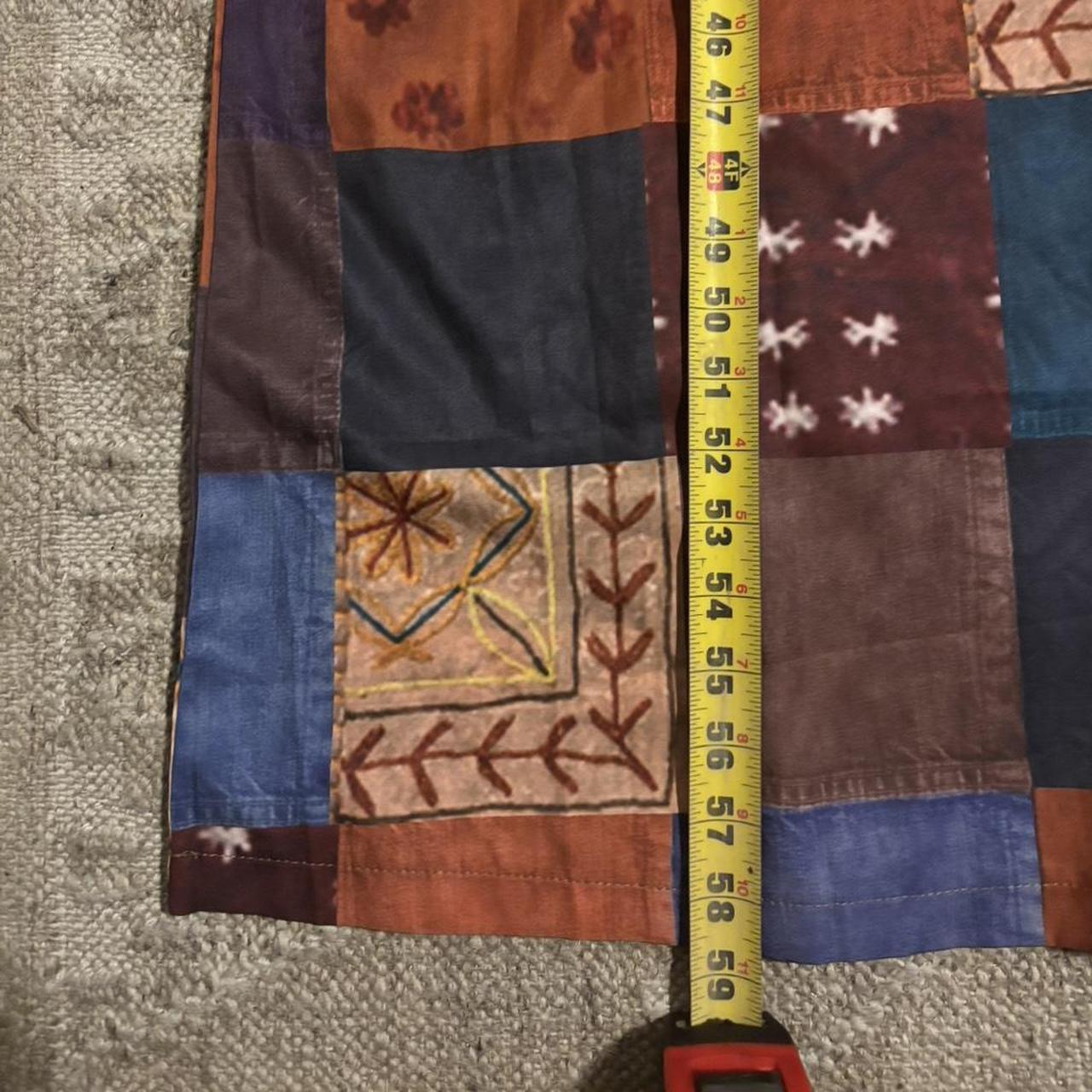 Women's Romper - Multi - L – Patchwork style romp… - image 4