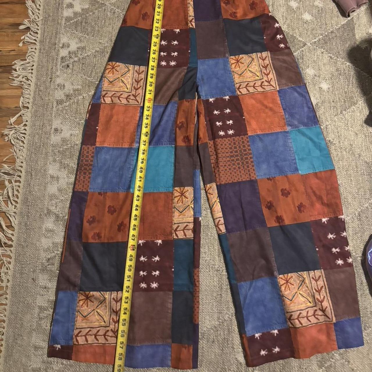 Women's Romper - Multi - L – Patchwork style romp… - image 5