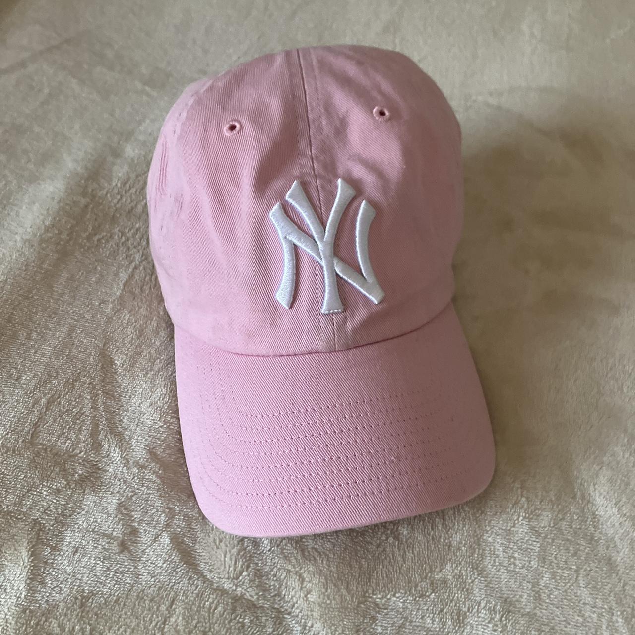 Pink Yankees Hat Brand new, never worn #yankees... - Depop