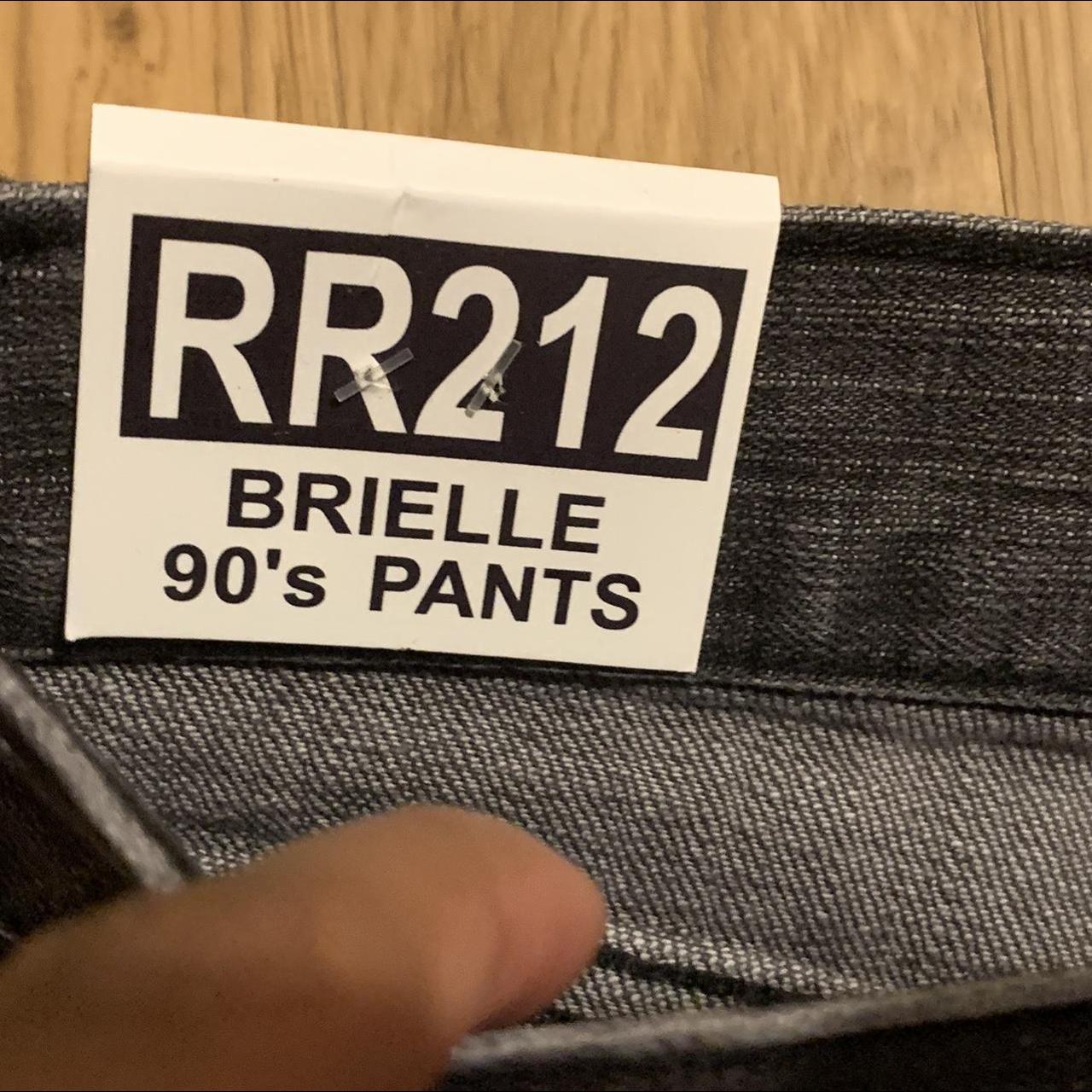 90's dark washed brandy brielle jeans! super cute... Depop