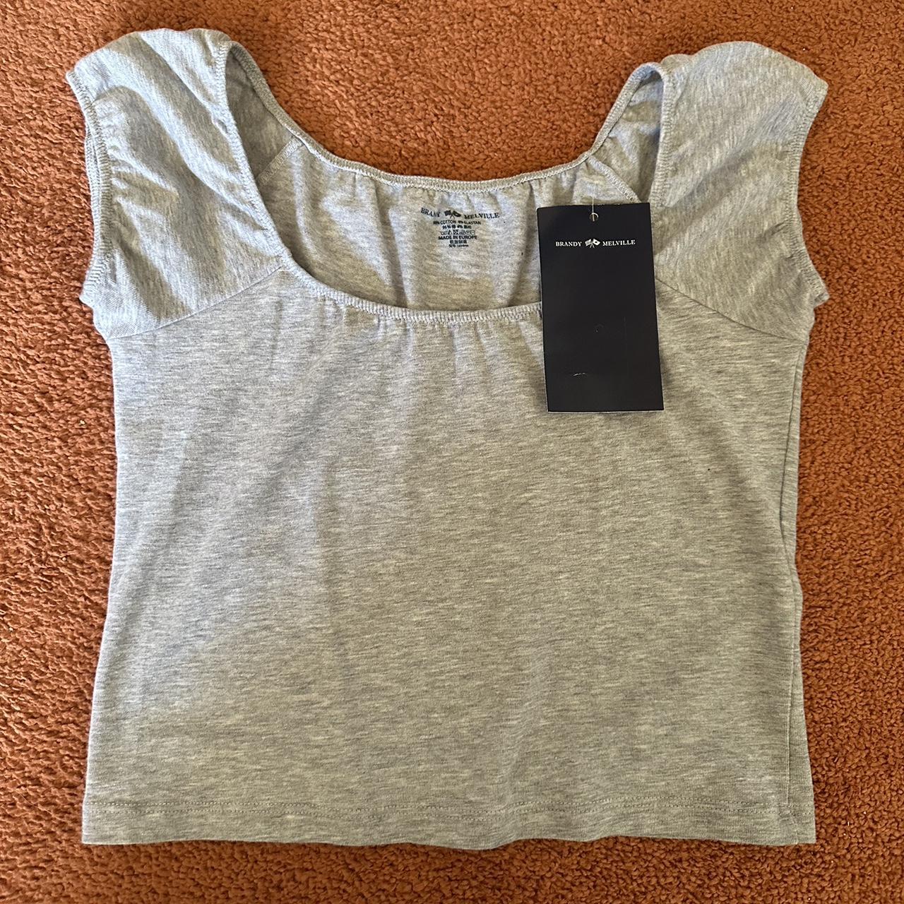 brandy melville eden top authentic instock, Women's Fashion, Tops, Shirts  on Carousell