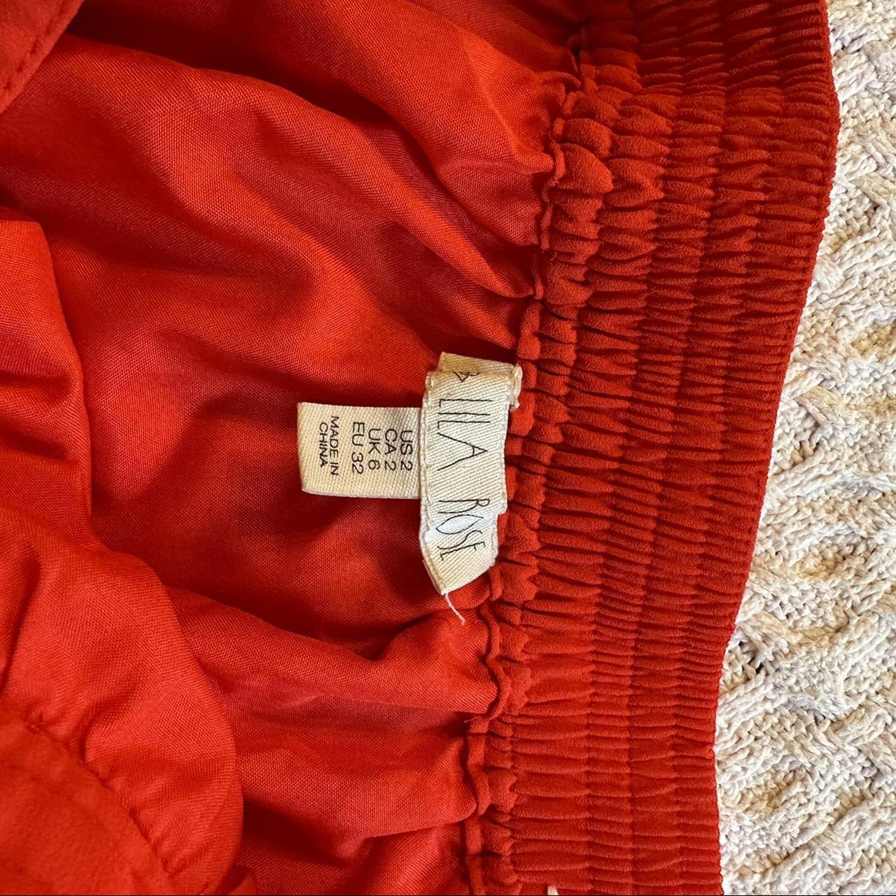 Lillian Rose Women's Red Skirt (4)
