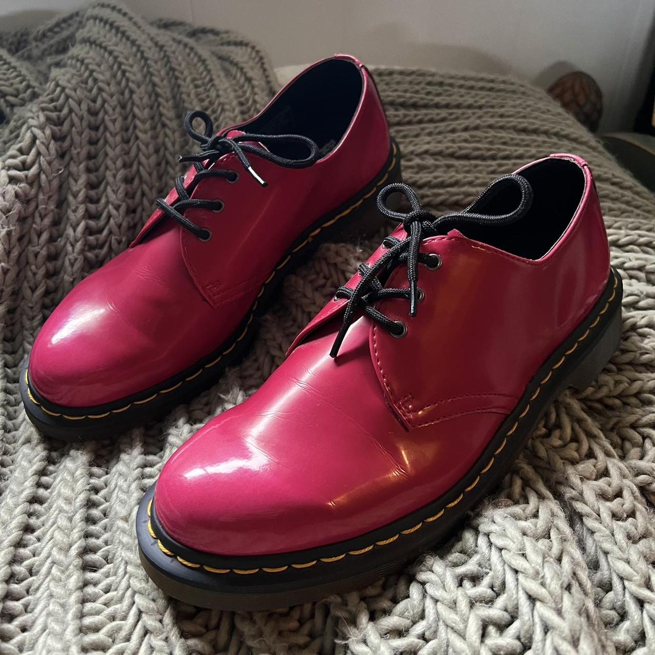 RARE Barbie pink Doc Marten oxfords! In amazing...