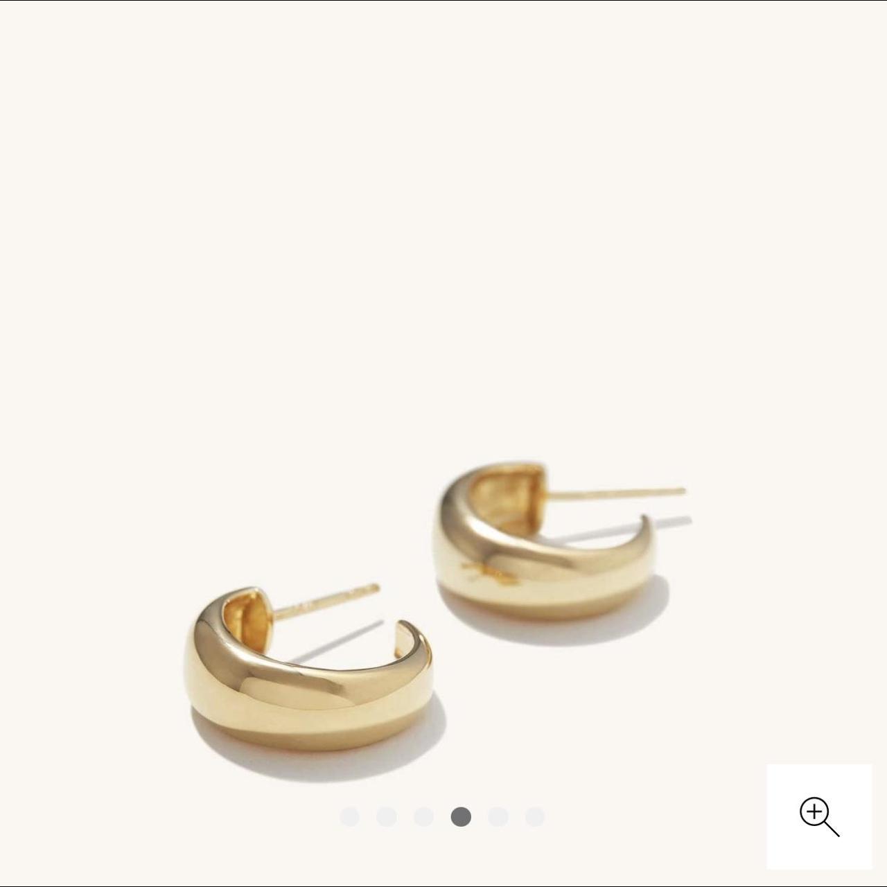  mejuri gold chunky hoops will never tarnish Depop