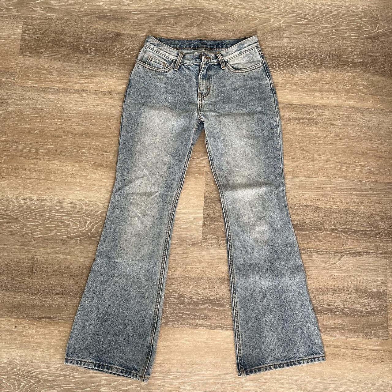 brandy melville low rise flare jeans🩷 Depop