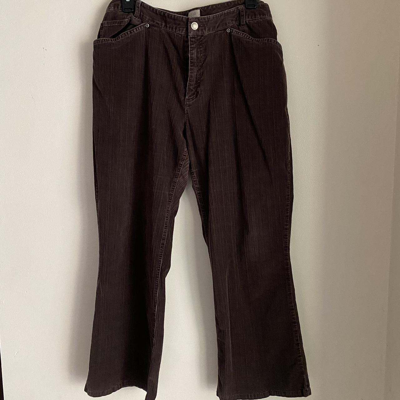 J. Jill Women's Brown Trousers | Depop