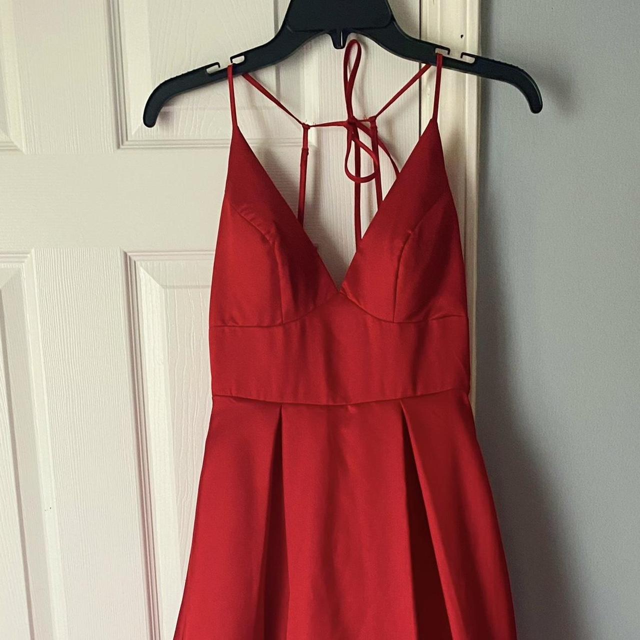 Macy's Women's Red Dress Depop