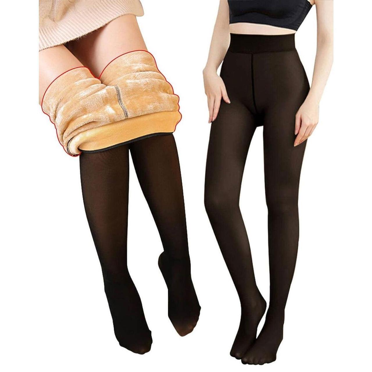 shosho leggings fits s/m patterned black/white, - Depop