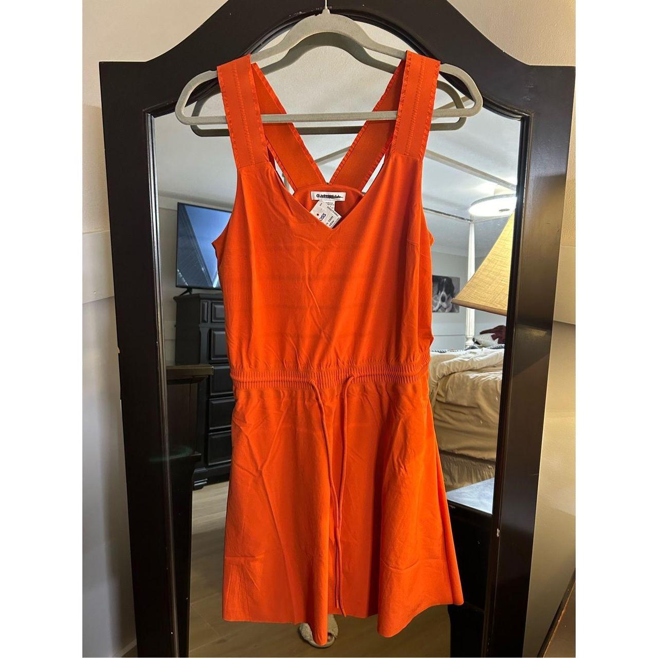 NEW Orange ATHLETA Savannah Strap Mini Dress. Depop