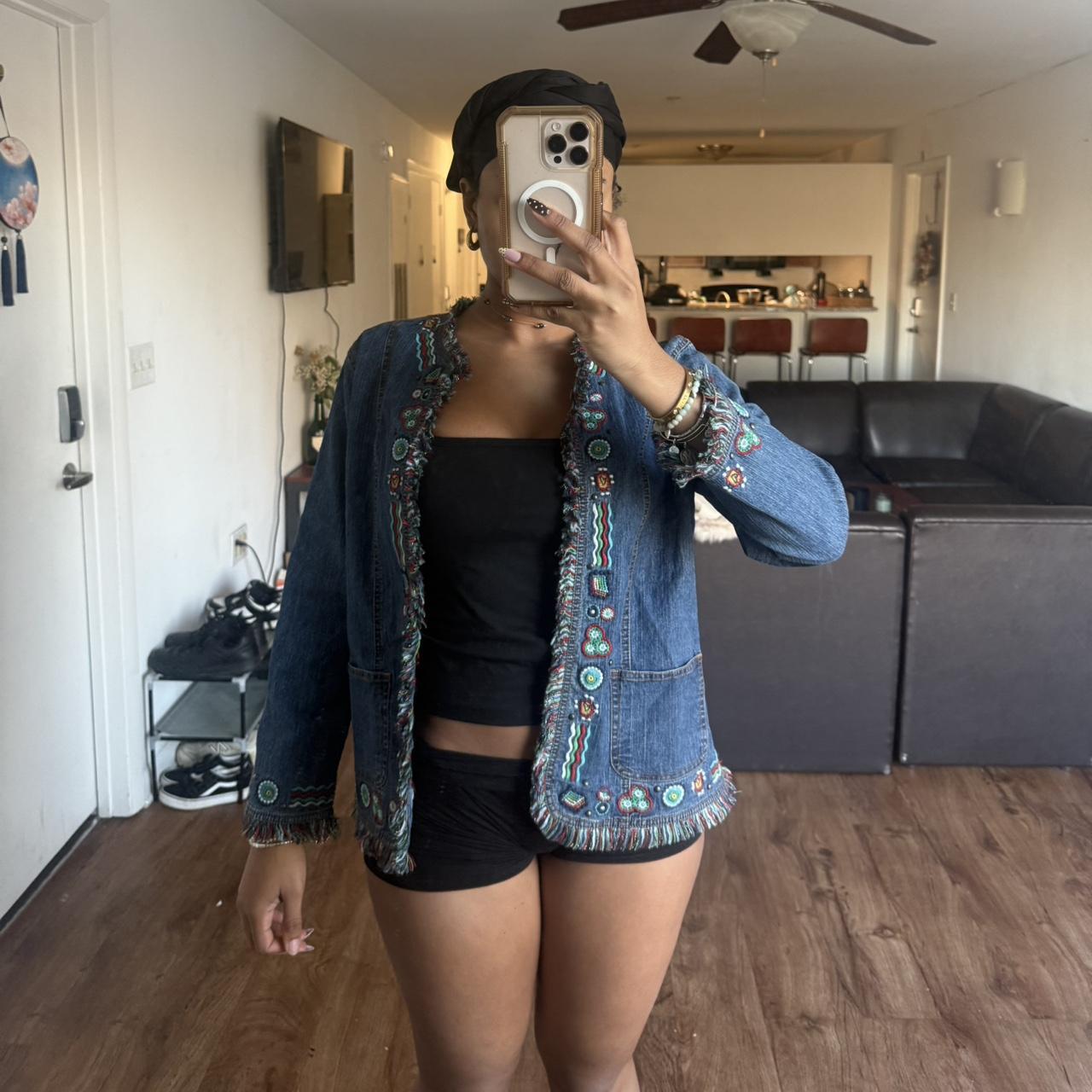 Ruby Rd. Women's Jacket - Blue/Multi - 12 – Dark … - image 1