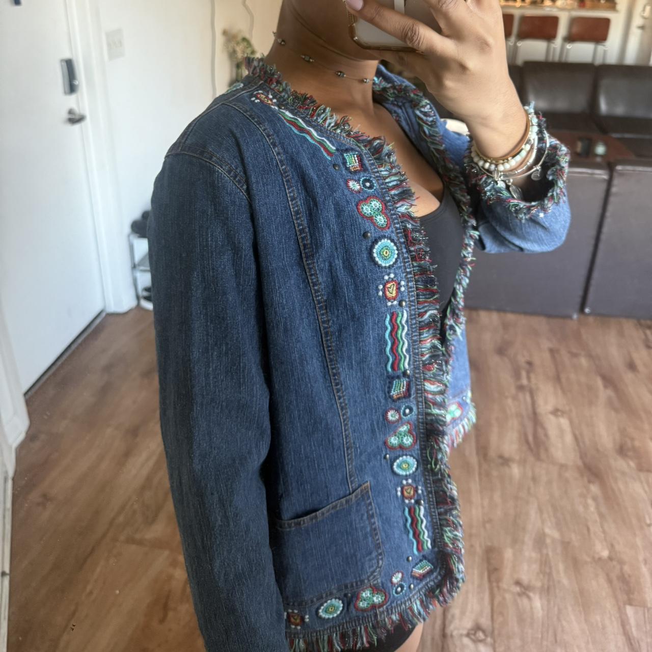 Ruby Rd. Women's Jacket - Blue/Multi - 12 – Dark … - image 4