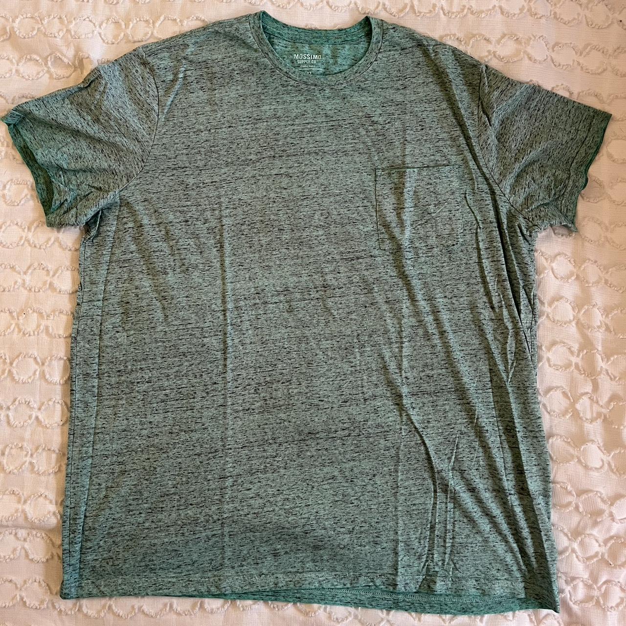 Mossimo Men's Green T-shirt | Depop