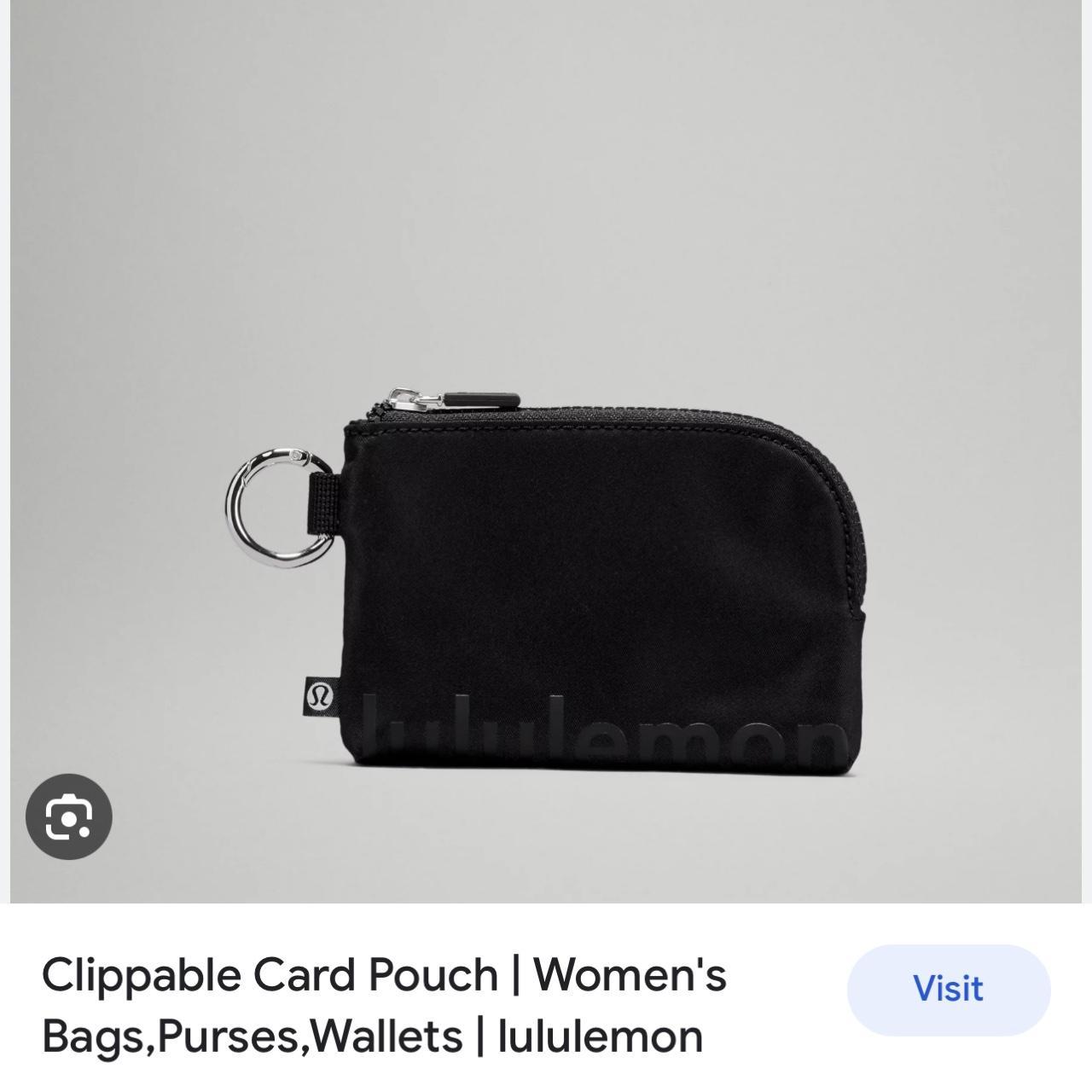 Lululemon Women's Black Walletpurses Depop