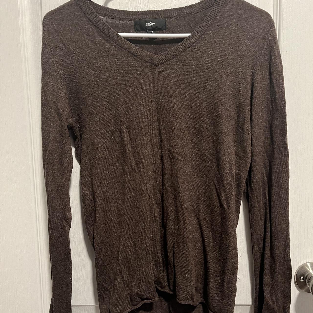 Mossimo Lightweight Brown Sweater - Depop