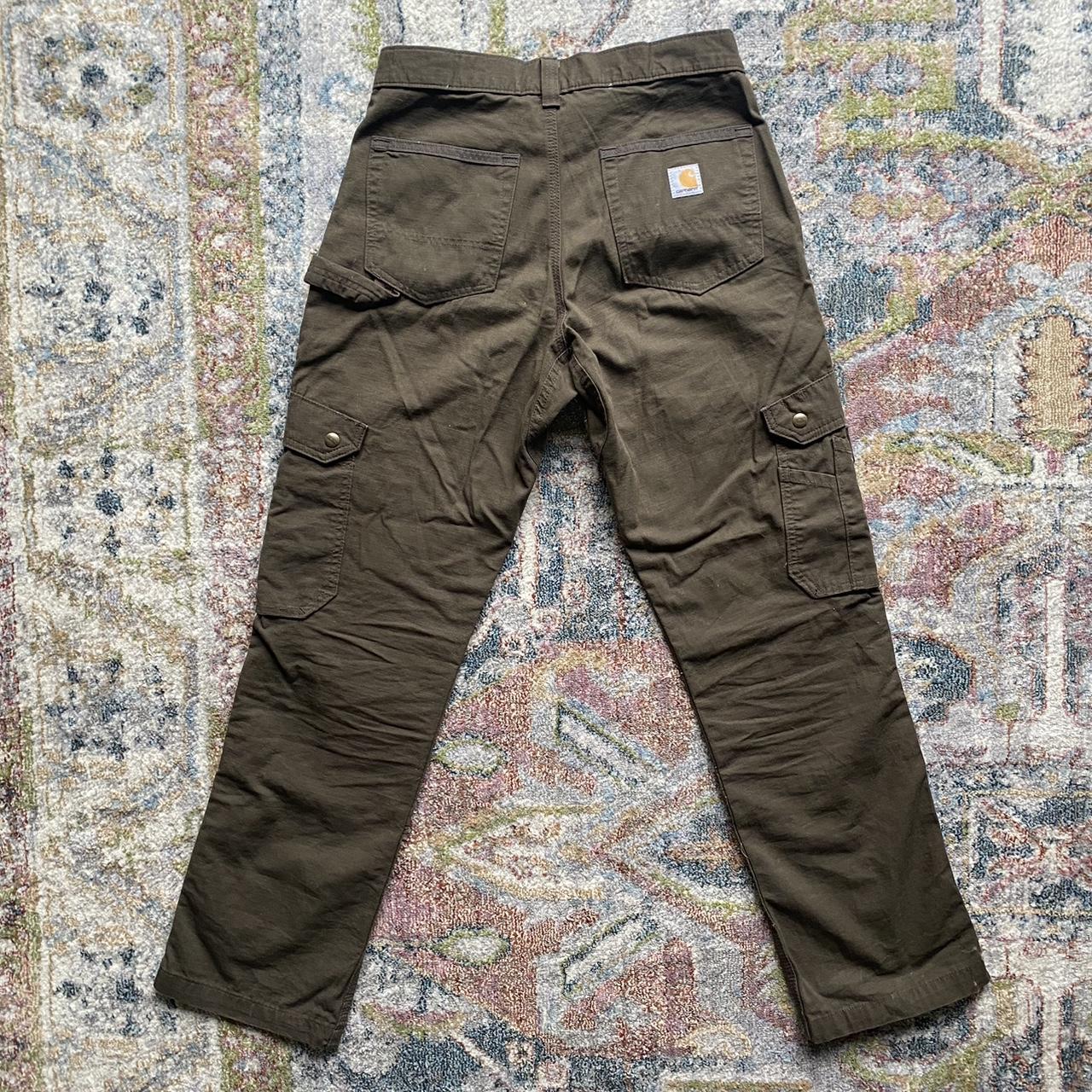 Carhartt Men's Brown Trousers | Depop