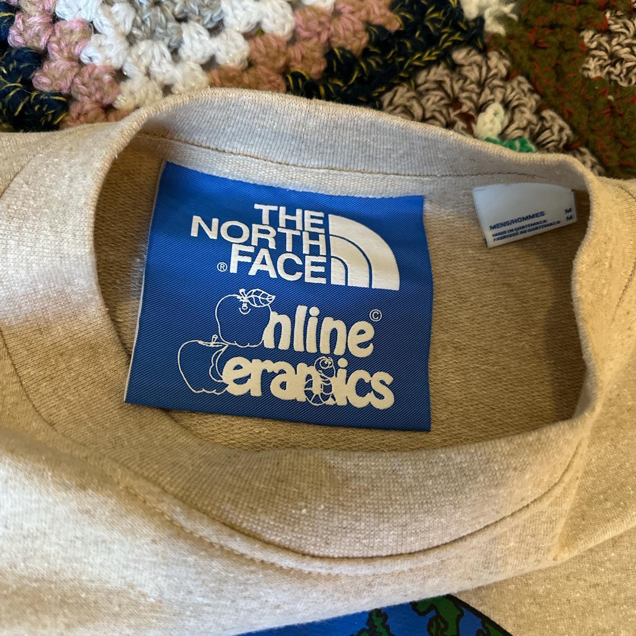 Online Ceramics X The North Face sweater size M Depop