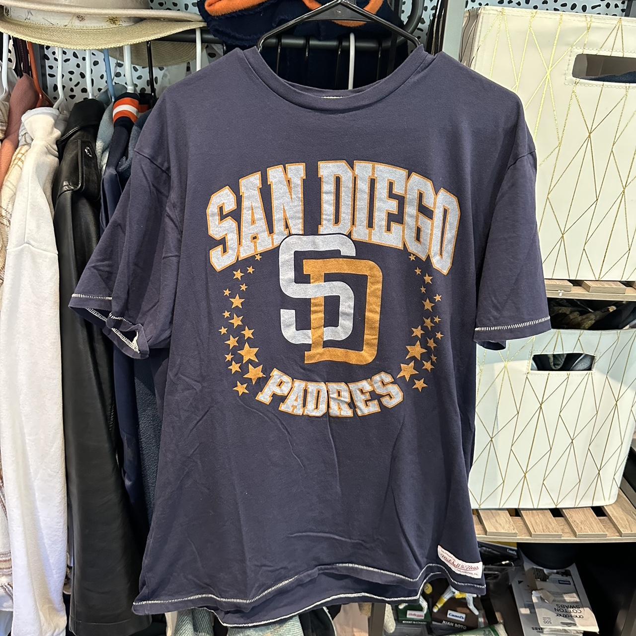 SAN DIEGO PADRES MITCHELLS AND NESS TEE - Depop