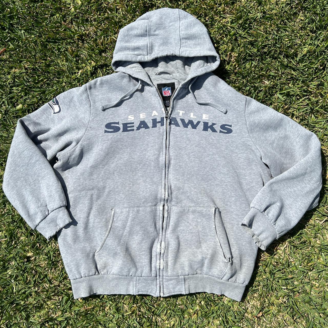 seattle seahawks grey hoodie