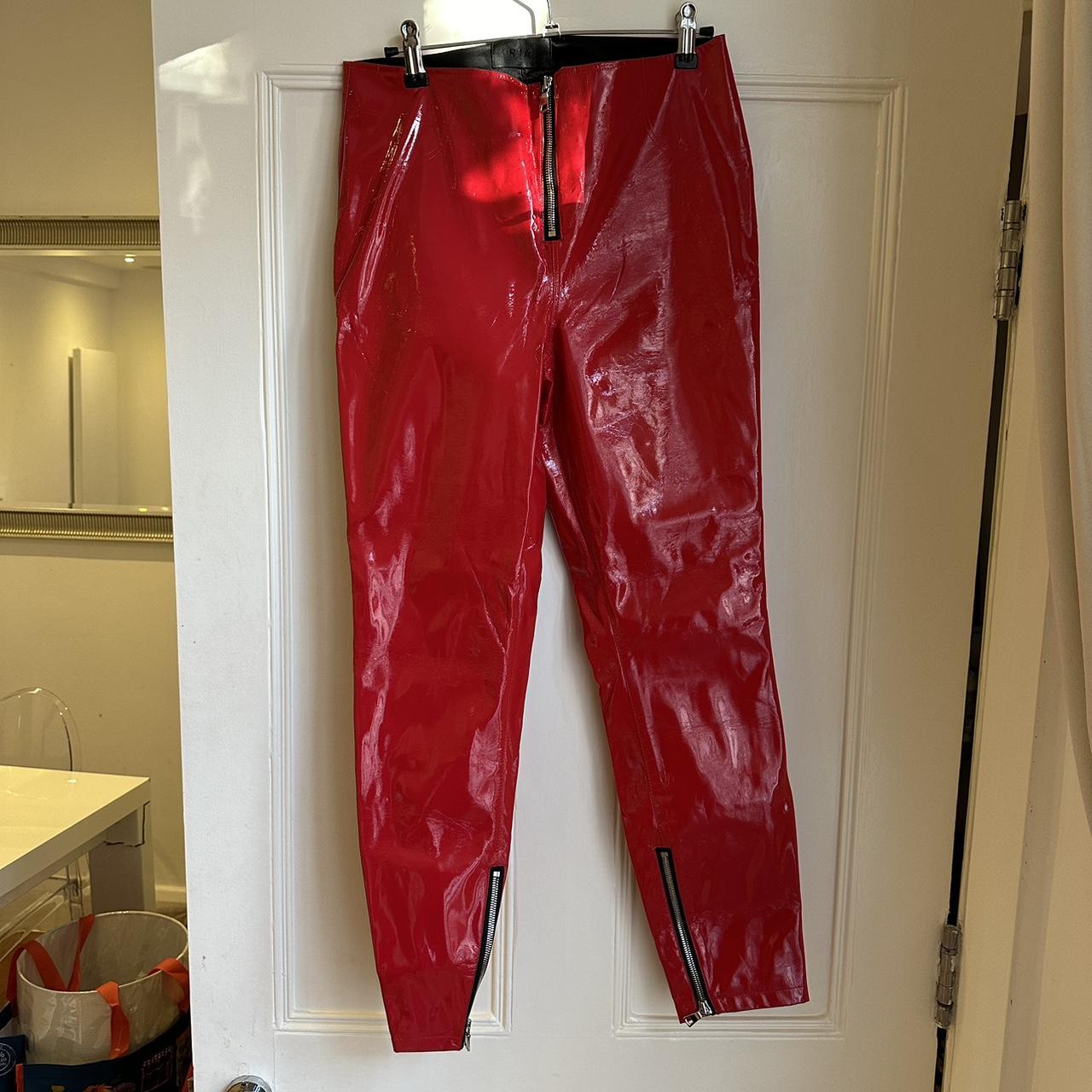 Rta patent leather store pants