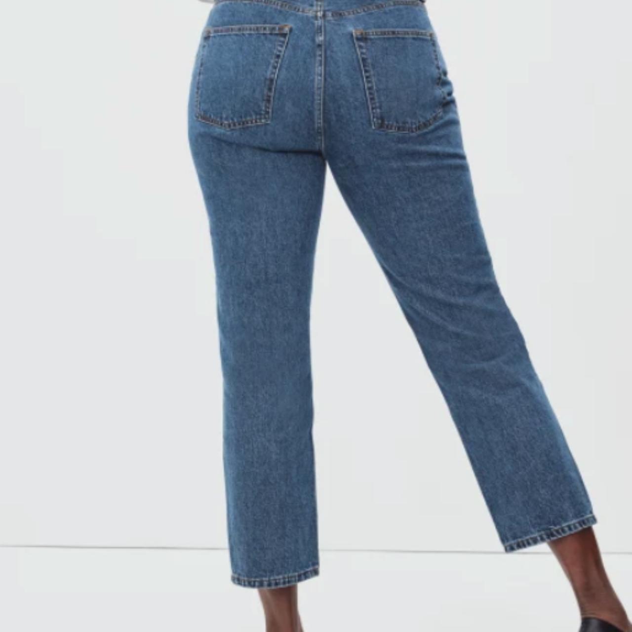 Everlane Men's Navy Jeans Depop