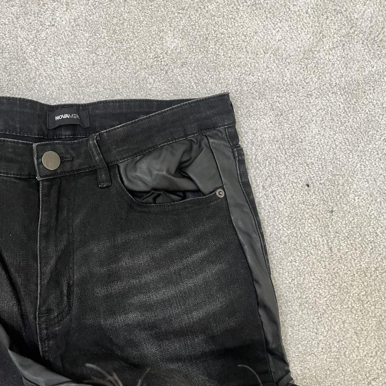 Fashion Nova black flared jeans Depop