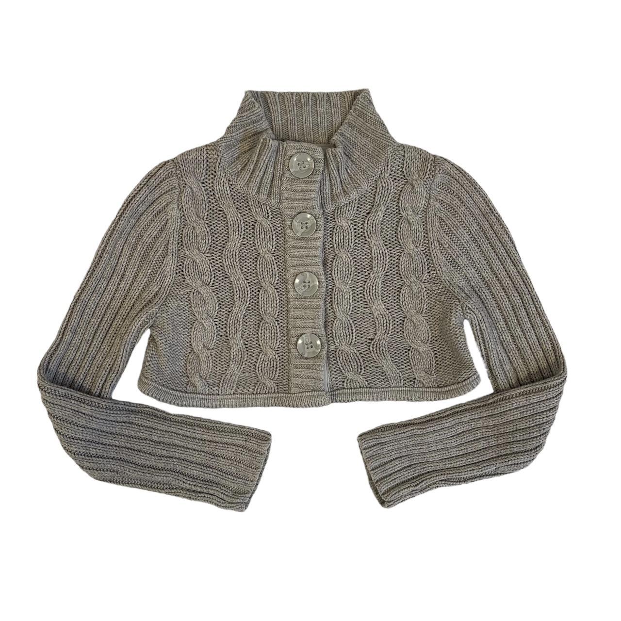 Women's Grey Cardigan Depop