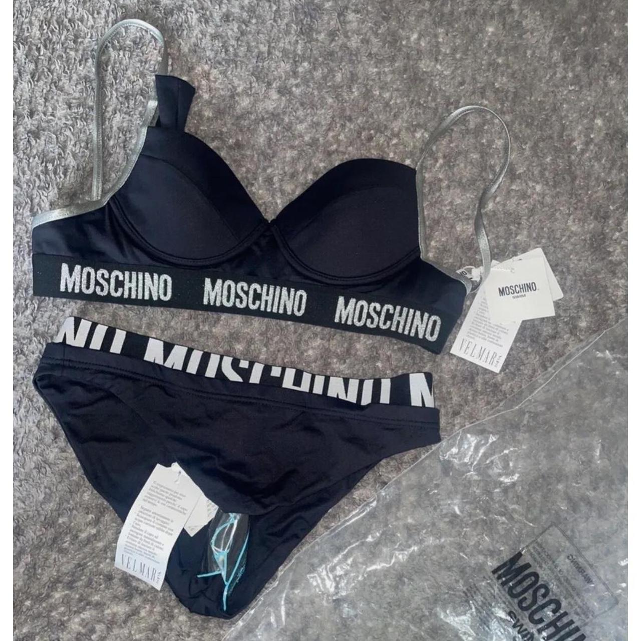 Moschino Bikini Set BNWT, RRP £228, Size 8, - Depop