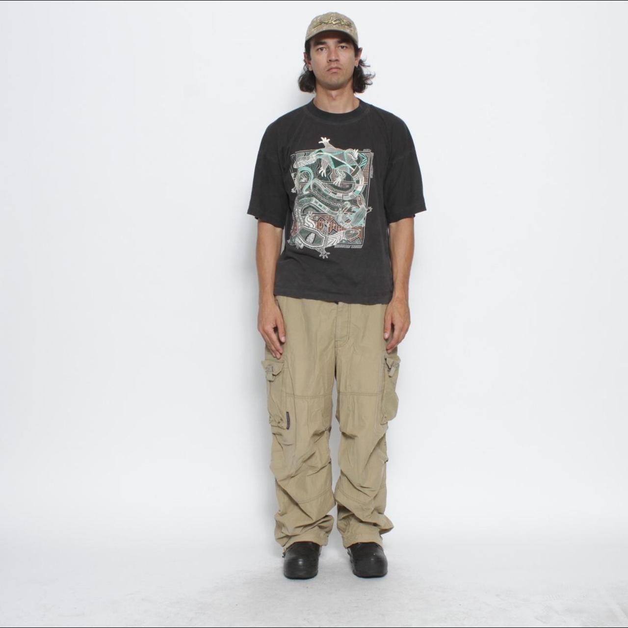 Embroidered Technical Cotton Cargo Pants - Ready-to-Wear 1ABYDL