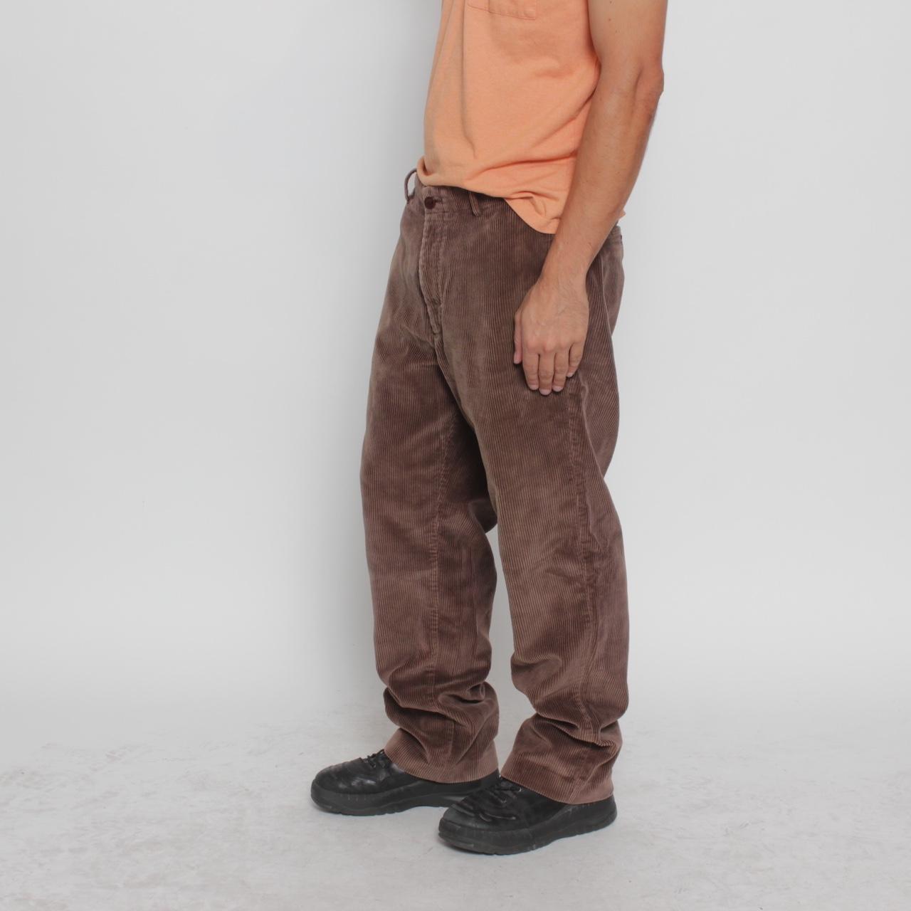 Crew Men's Straight leg Chino Pants Brown 36