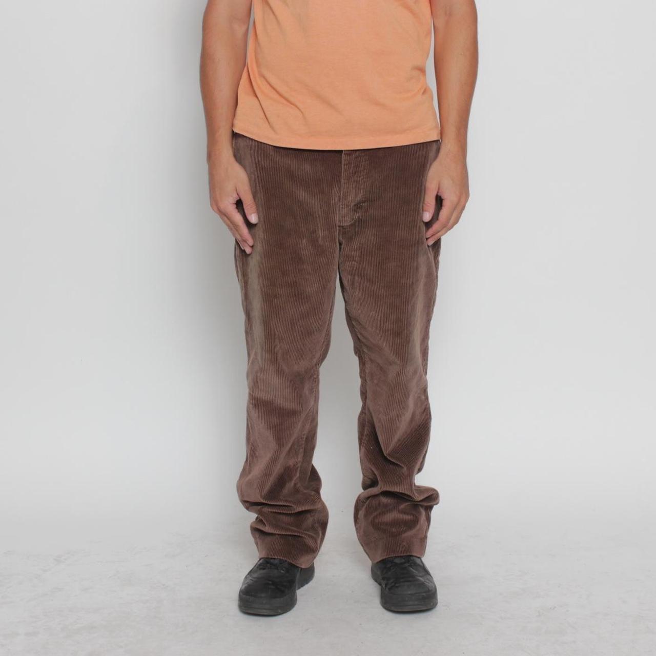 Crew Men's Straight leg Chino Pants Brown 36
