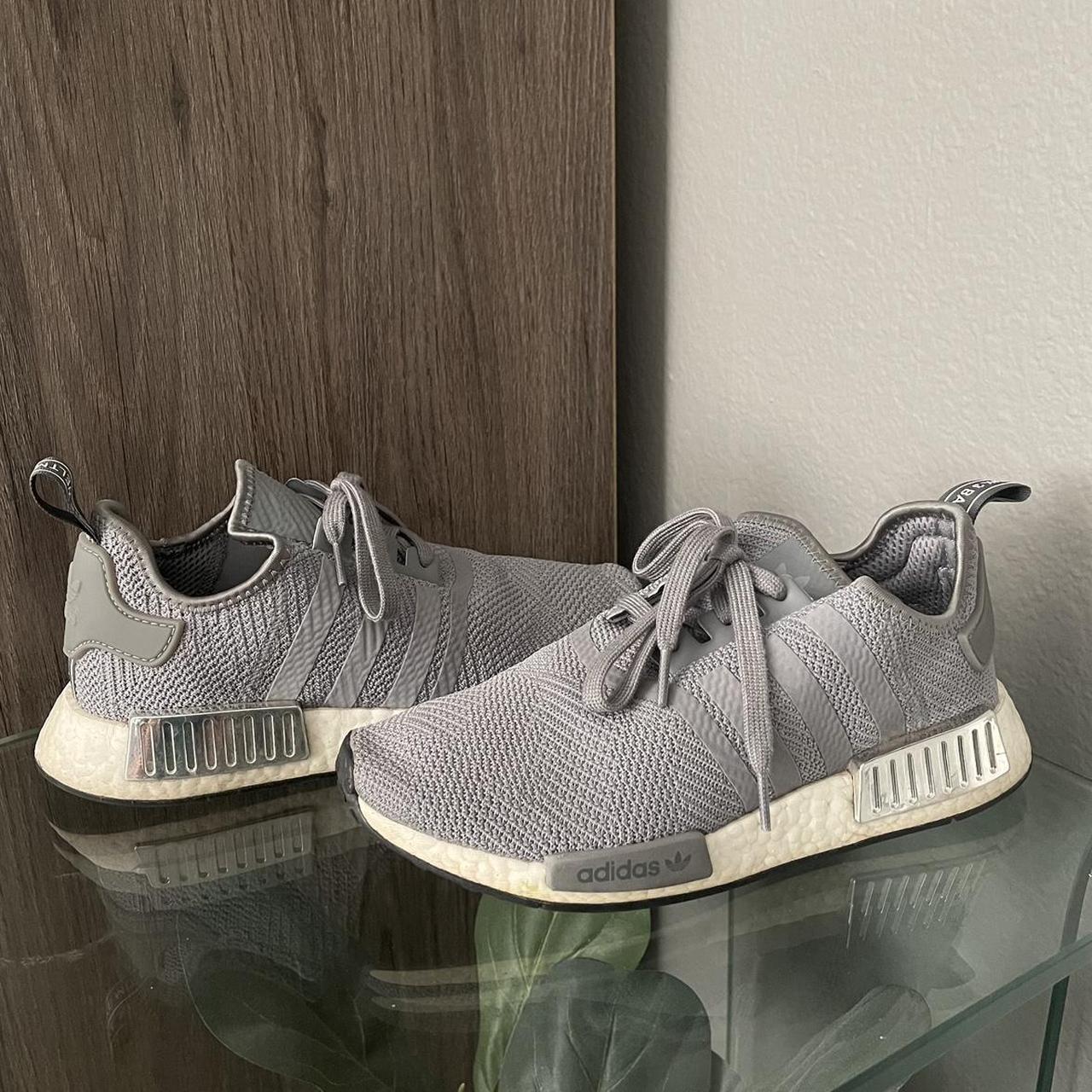 womens grey nmds
