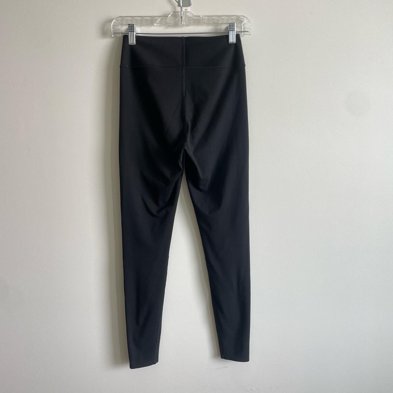 Uniqlo Black Leggings Lightly worn. Amazing black... Depop
