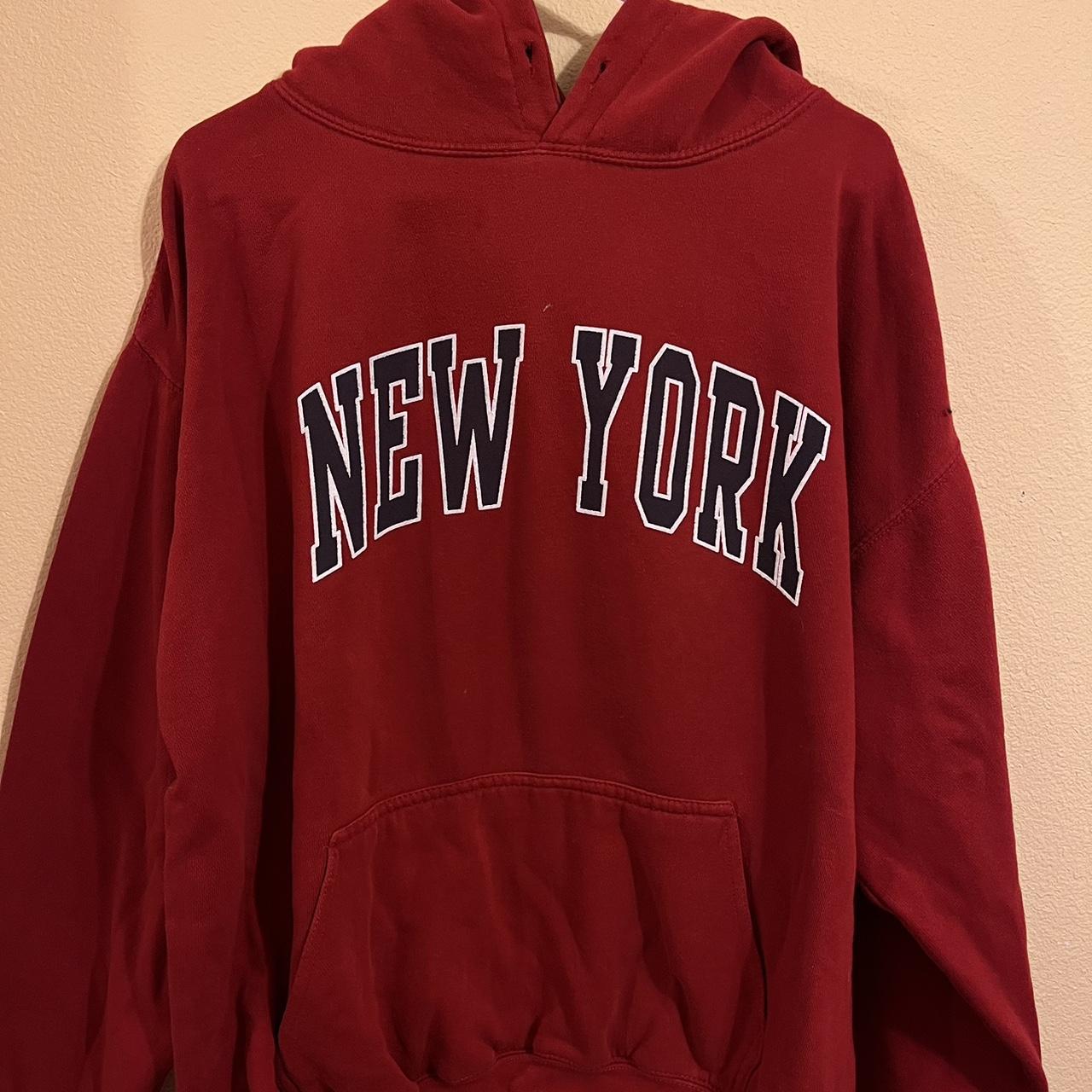 New York Hoodie - Red