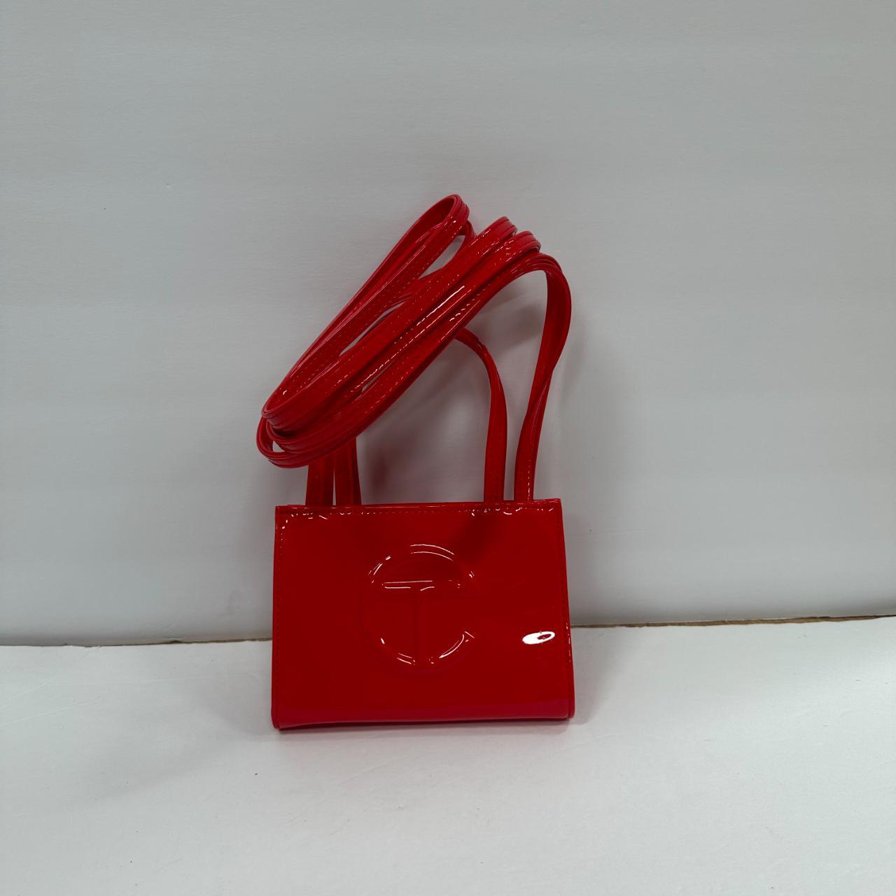 Red Patent Small Handbag