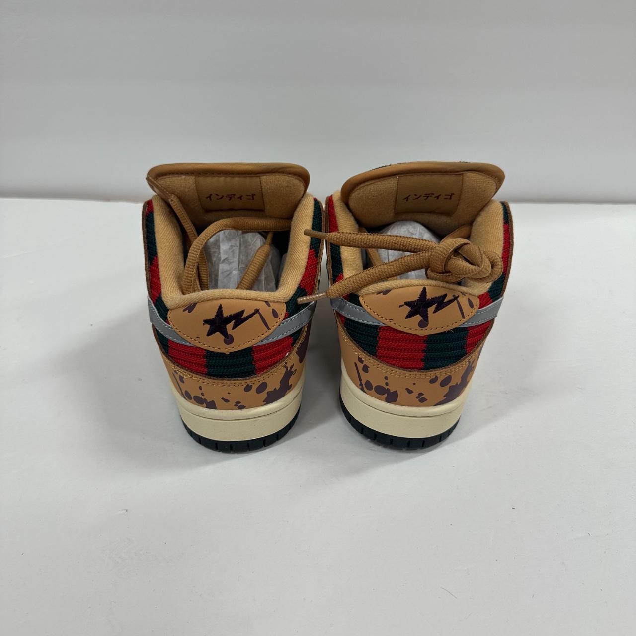 Elm Street Dunk X Freddy Krueger Indigo Studios X Freddy Krueger