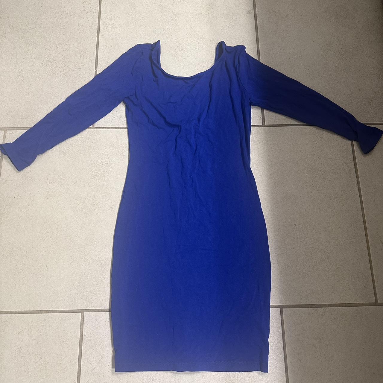 Royal blue bodycon dress forever clearance 21