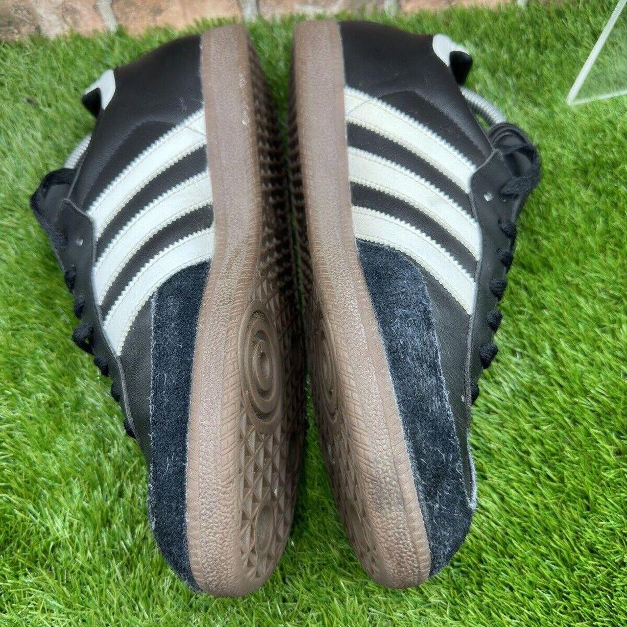 ADIDAS SAMBA OG BLACK LEATHER UK SIZE 8.5 RARE... - Depop