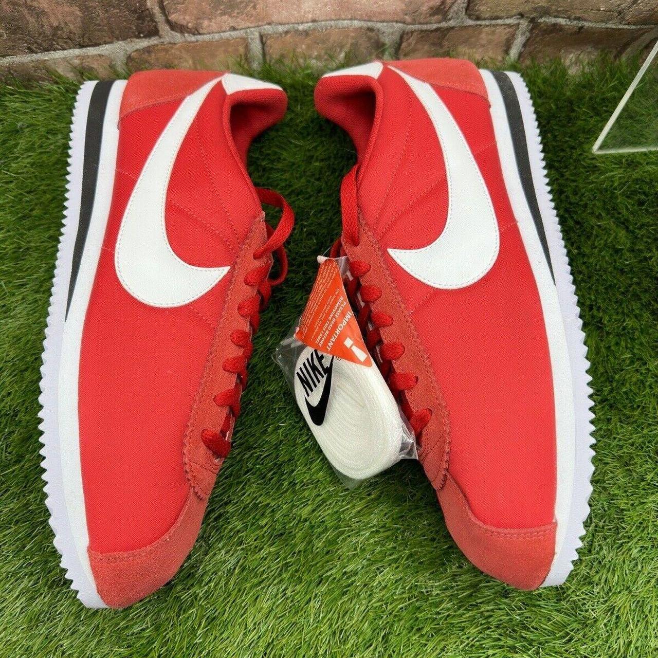 nike cortez nylon red