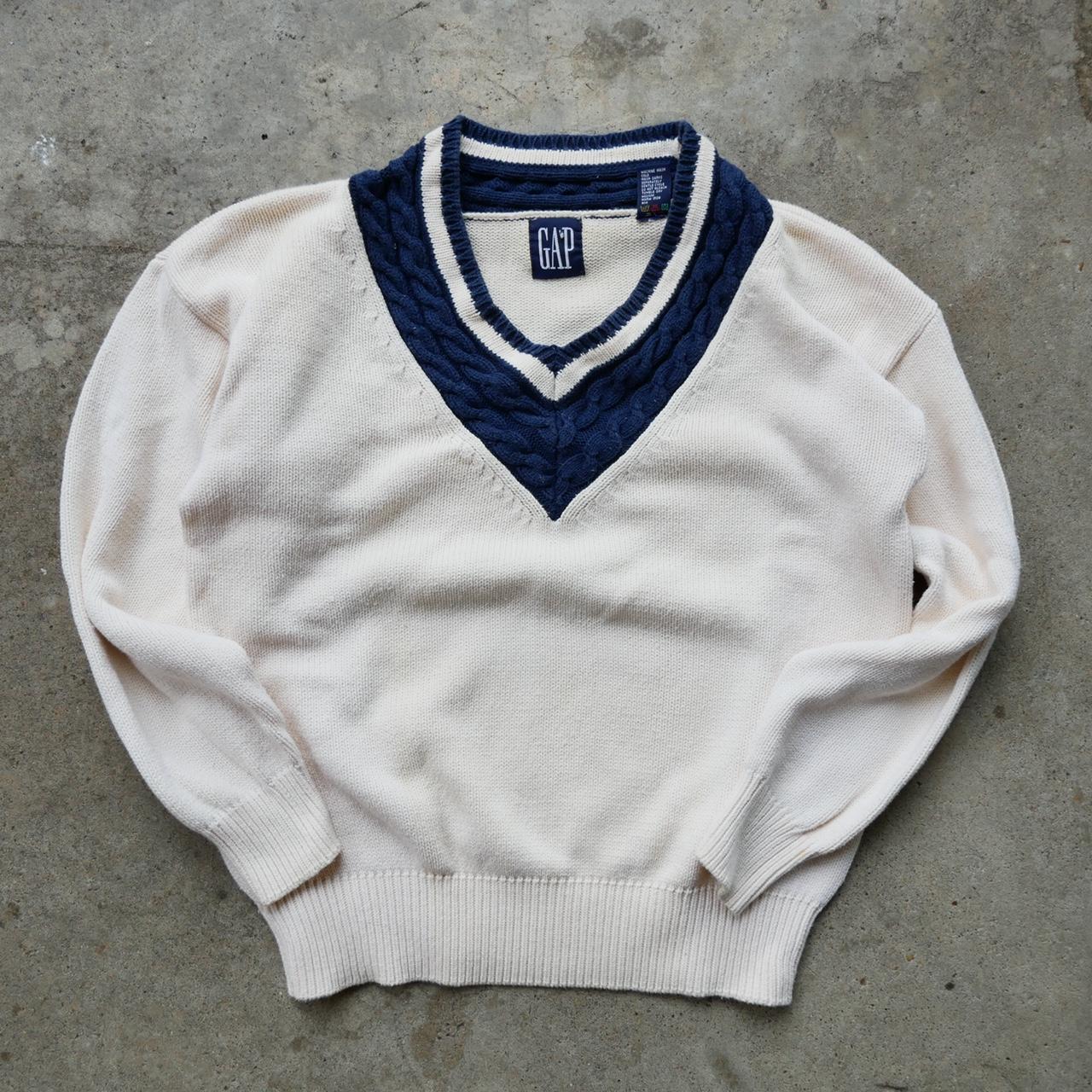 1990’s - Vintage Gap Knitted Sweater Tagged... - Depop