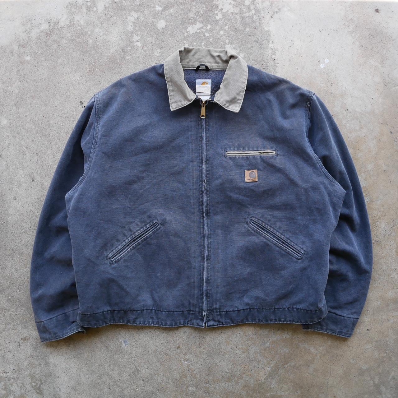 1990s - Vintage Carhartt Detroit Jacket Tagged... - Depop
