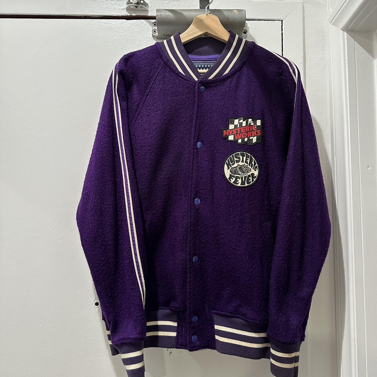 Hysteric Glamour 'Heavy Metal Thunder' Varsity... - Depop