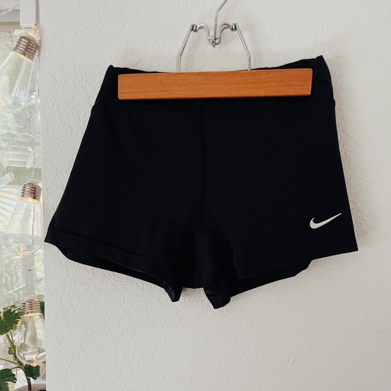 black Nike volleyball shorts well used Depop