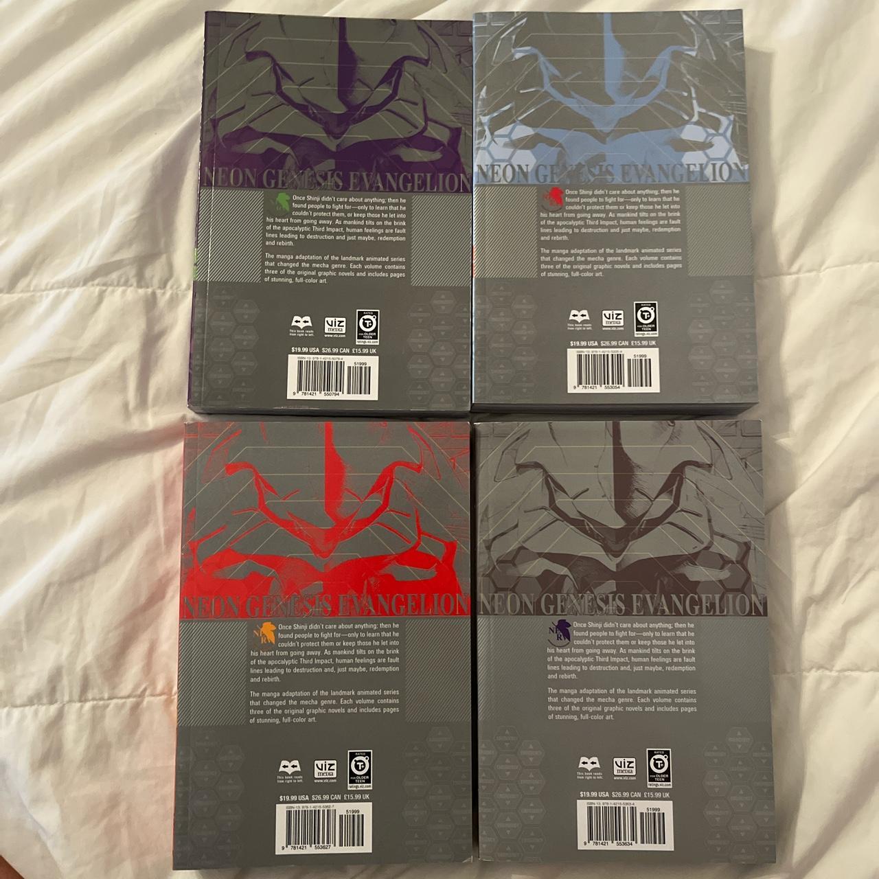 neon genesis evangelion omnibus 1-4 set VOLUME 2... - Depop