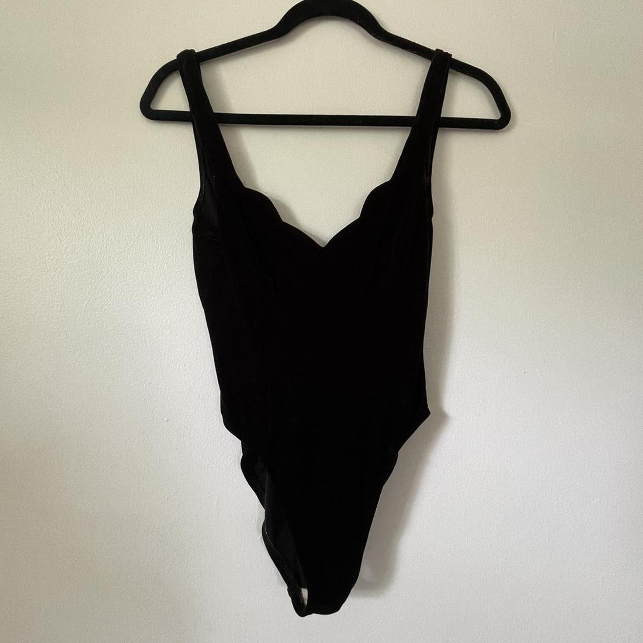 Women's Black Bodysuit | Depop