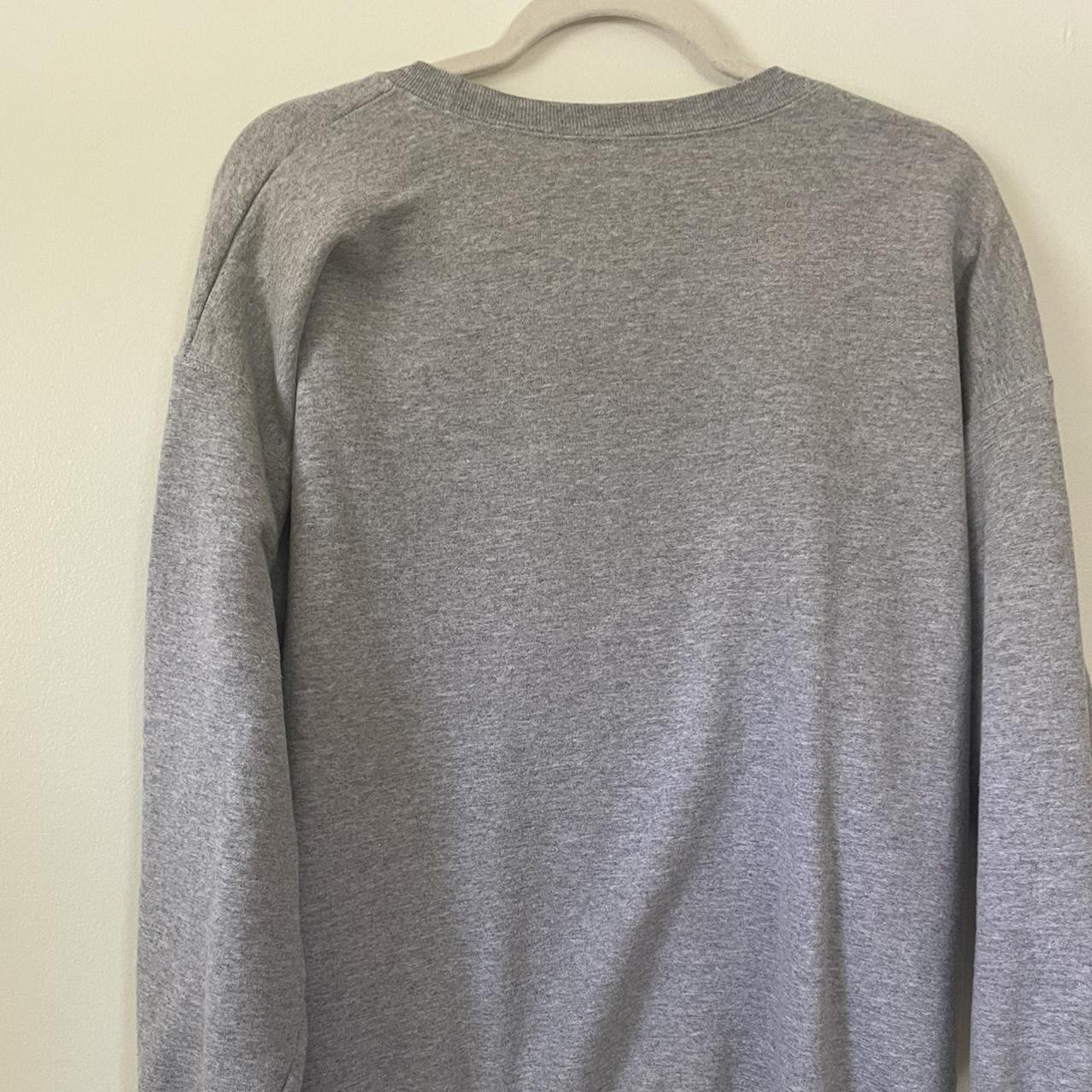 HANES ( SET OF 2) grey sweatshirts (wear on the... - Depop