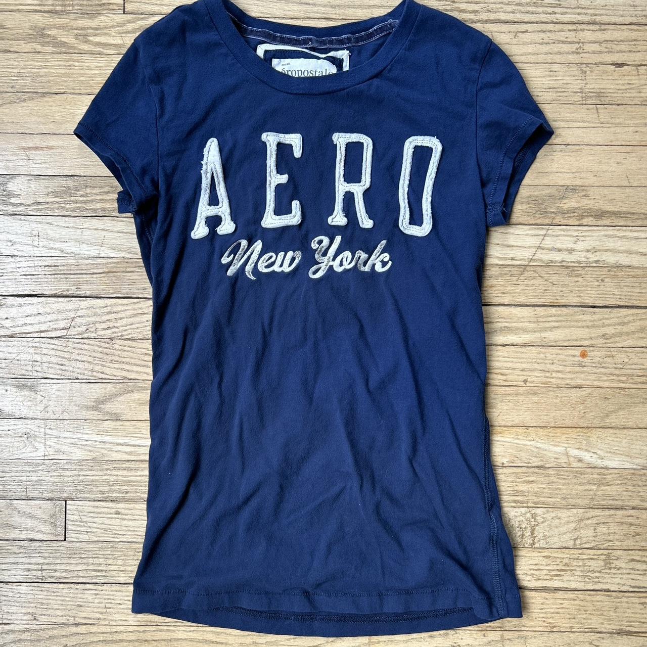 Aeropostale Women's multi T-shirt | Depop