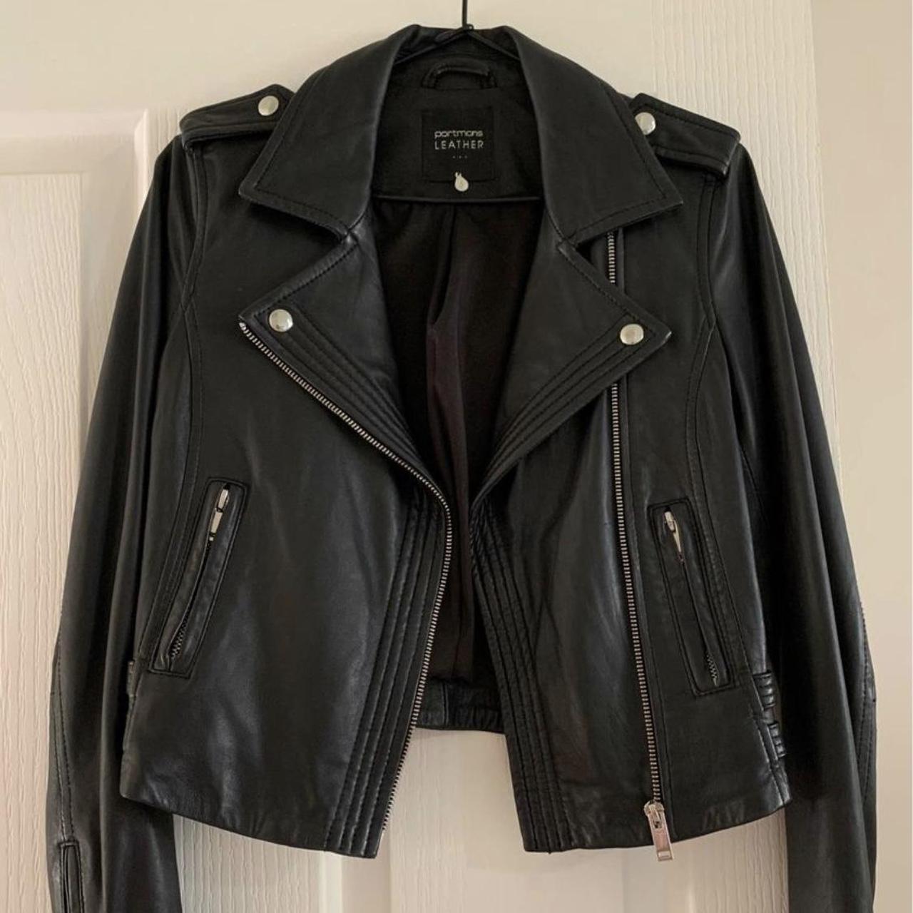 Portmans leather jacket Depop